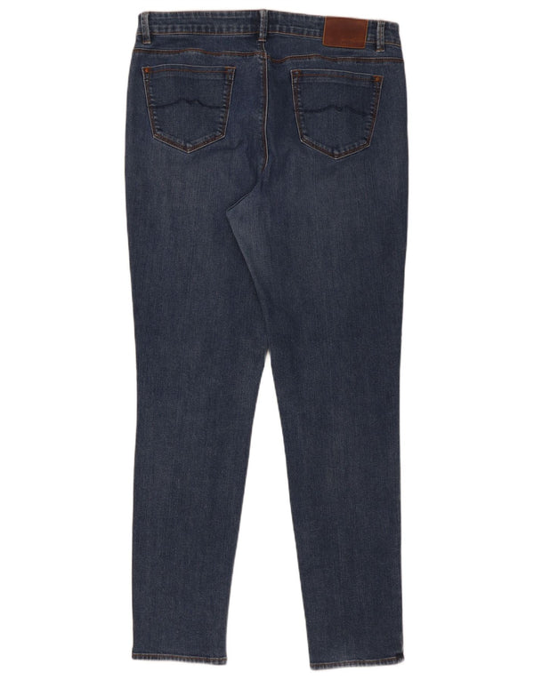 Monsoon Damen Skinny Jeans UK 14 Large W32 L30 Blaue Baumwolle