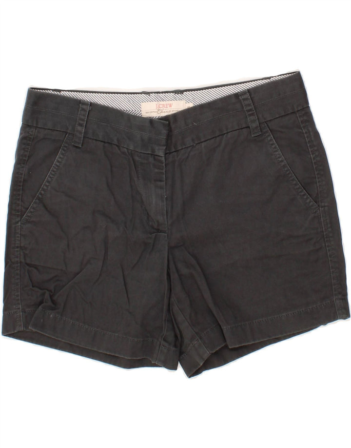 J. CREW Womens Broken In Chino Shorts US 4 Small W30  Black Cotton Vintage J. Crew and Second-Hand J. Crew from Messina Hembry 