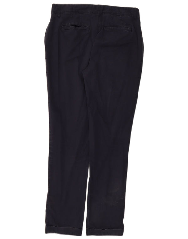 Crew Clothing Gerade Chino-Hose für Damen, UK 8, Größe S, W28, L29, Marineblau
