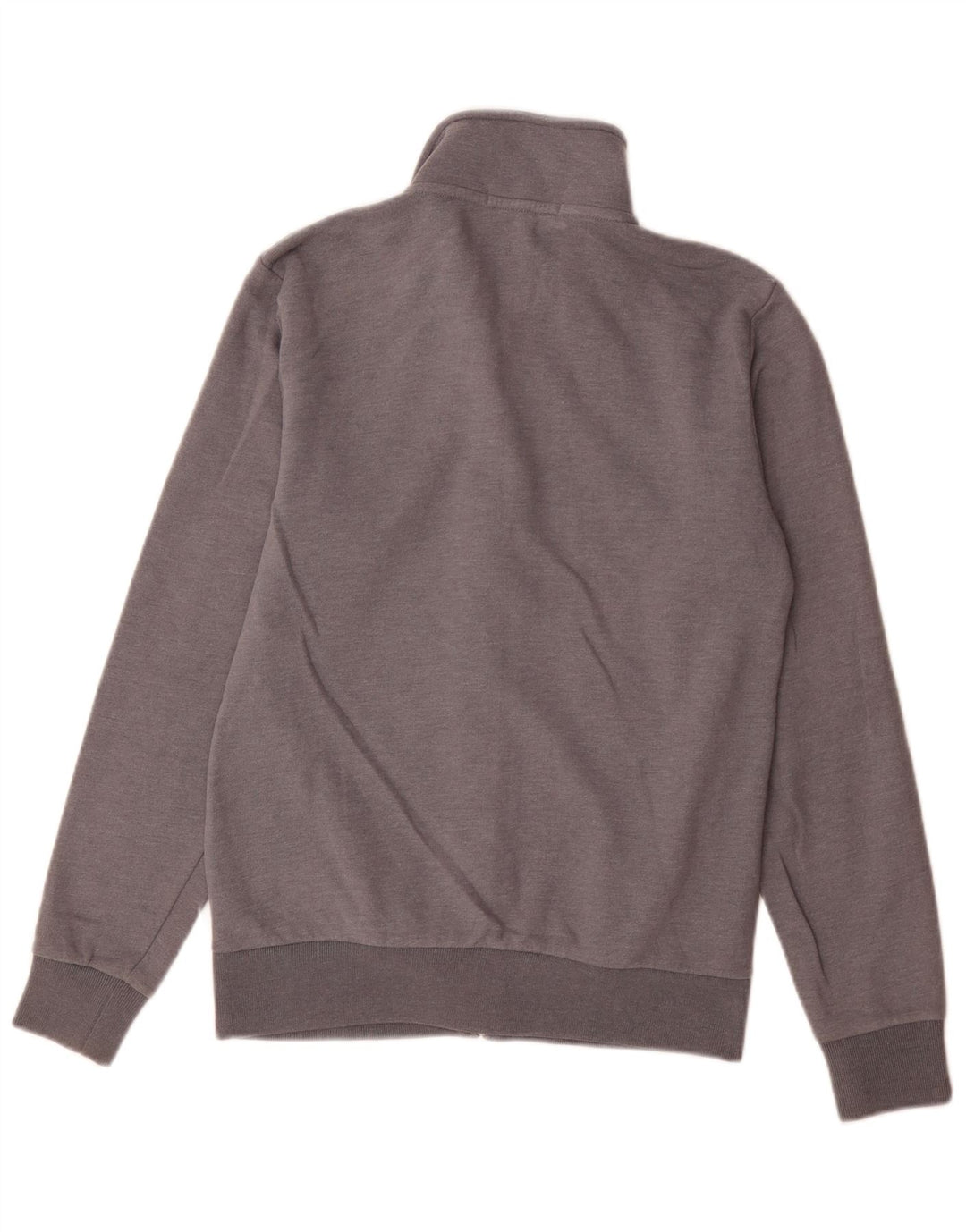 Fred Perry Herren-Trainingsanzug-Top-Jacke, kleine graue Baumwolle