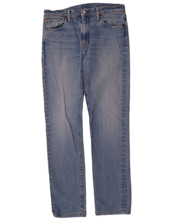 Levi's Damen Slim Jeans W33 L32 Blaue Baumwolle