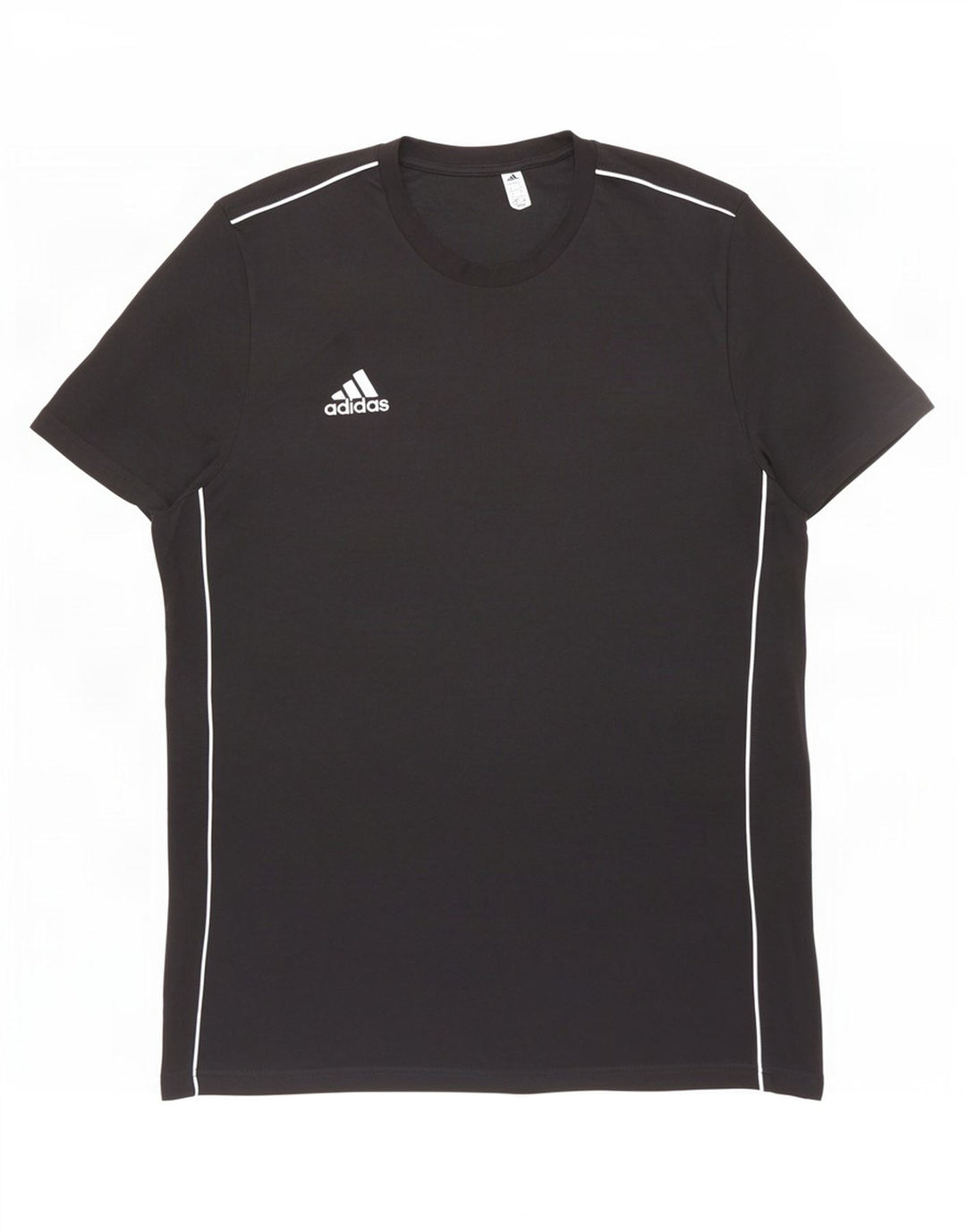 Adidas Herren T-Shirt Top Large Schwarz Baumwolle