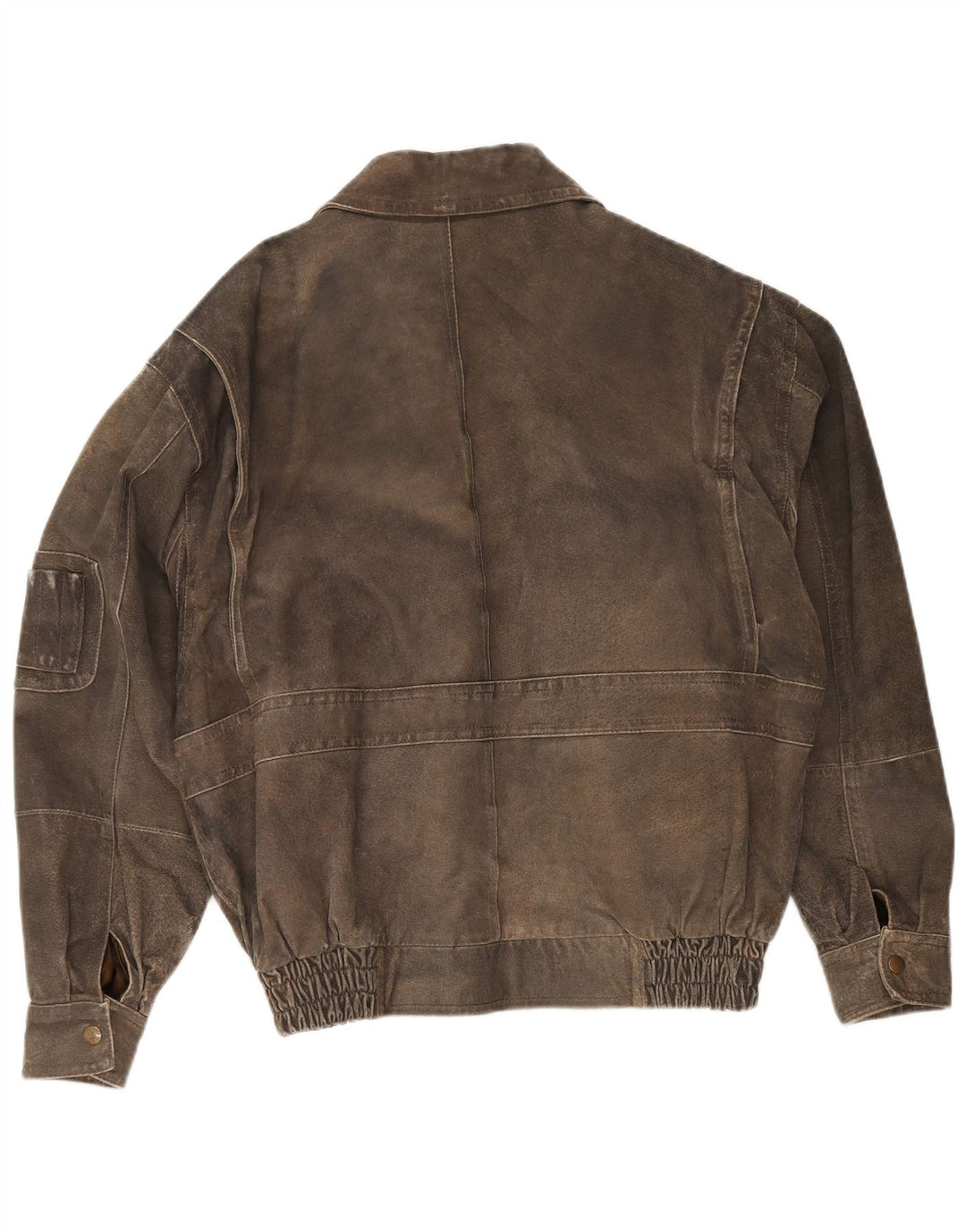 Front Line Herren Lederjacke IT 48 Medium Khaki