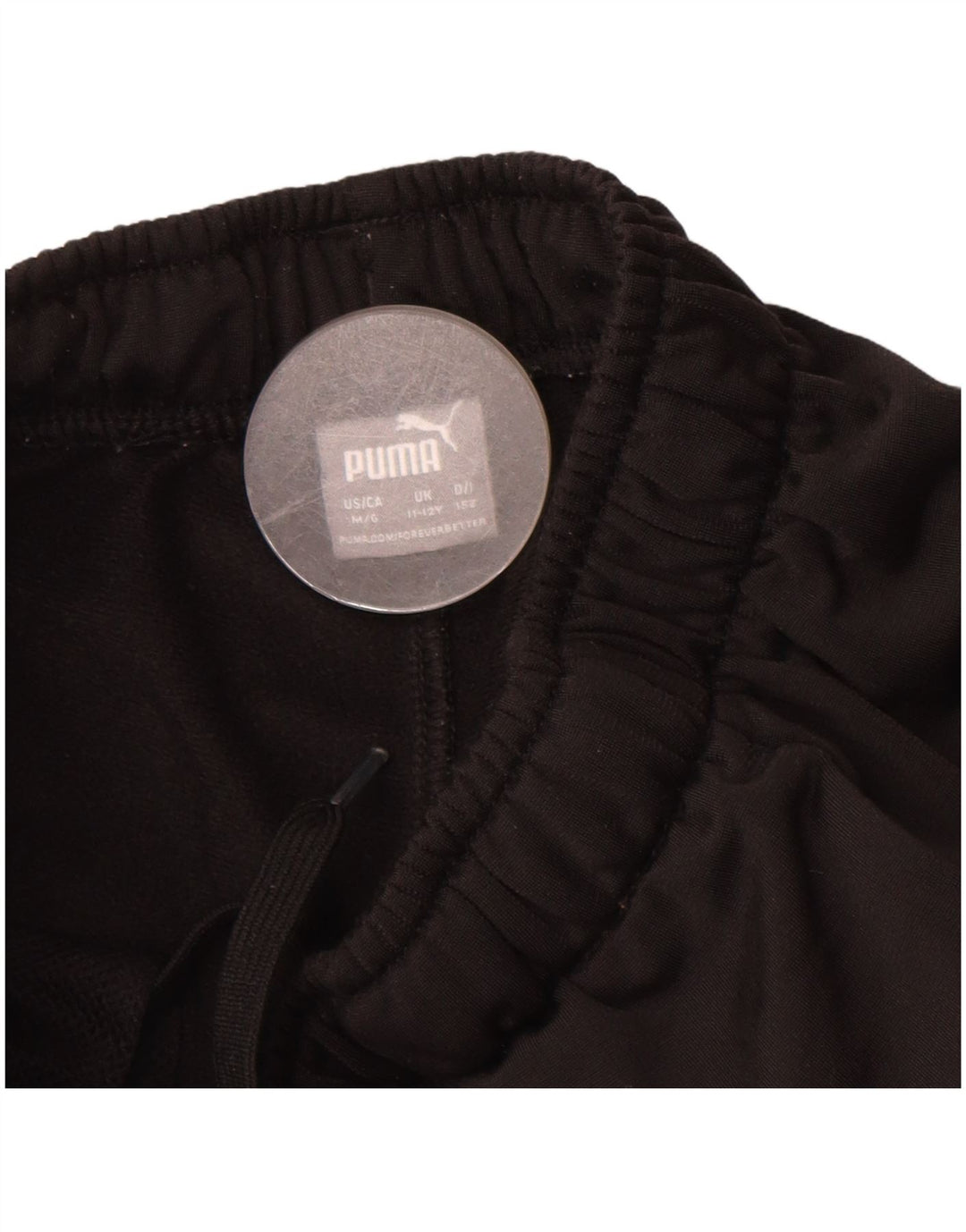 PUMA Jungen-Trainingshose, 11–12 Jahre, Schwarz
