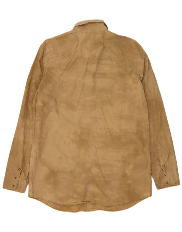 Levi's Herrenhemd aus mittelbeigeiger Batik-Baumwolle