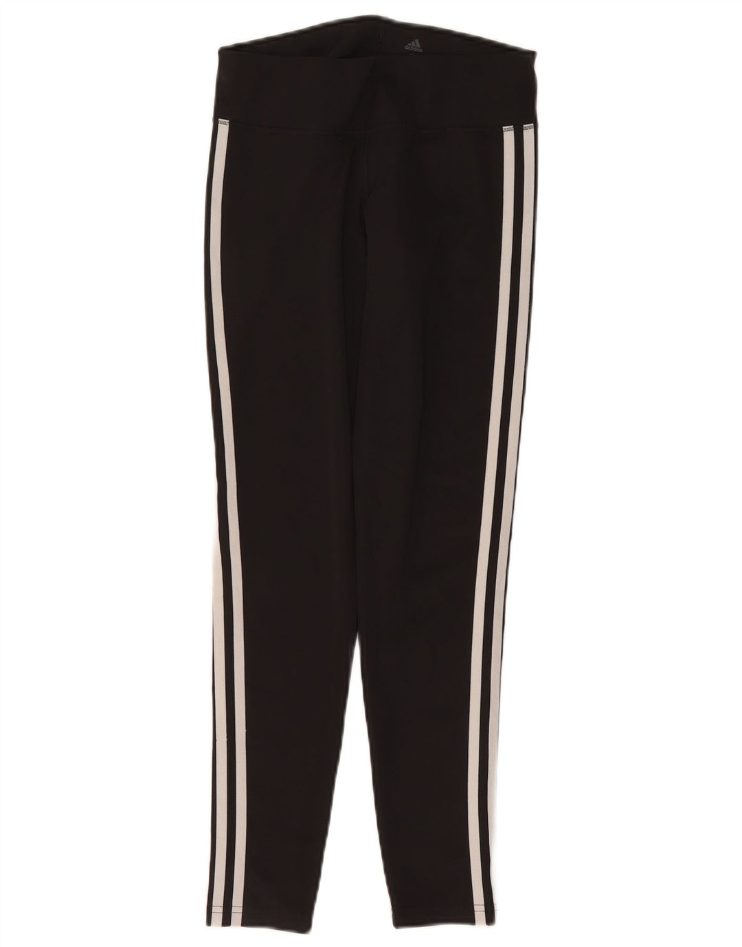 Adidas Damen Climalite Leggings UK 8/10 Small Schwarz Polyester