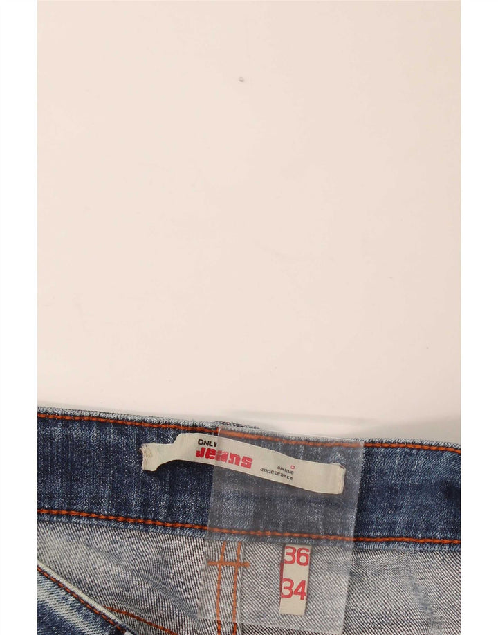 Only Damen Schlagjeans W36 L34 Blau