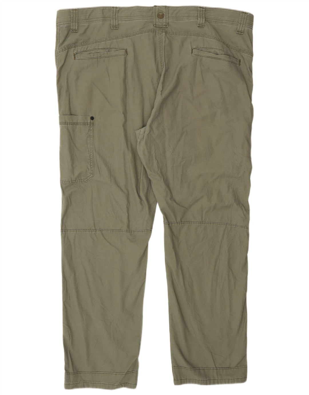 WRANGLER Gerade Cargohose für Herren, W44, L30, grüne Baumwolle