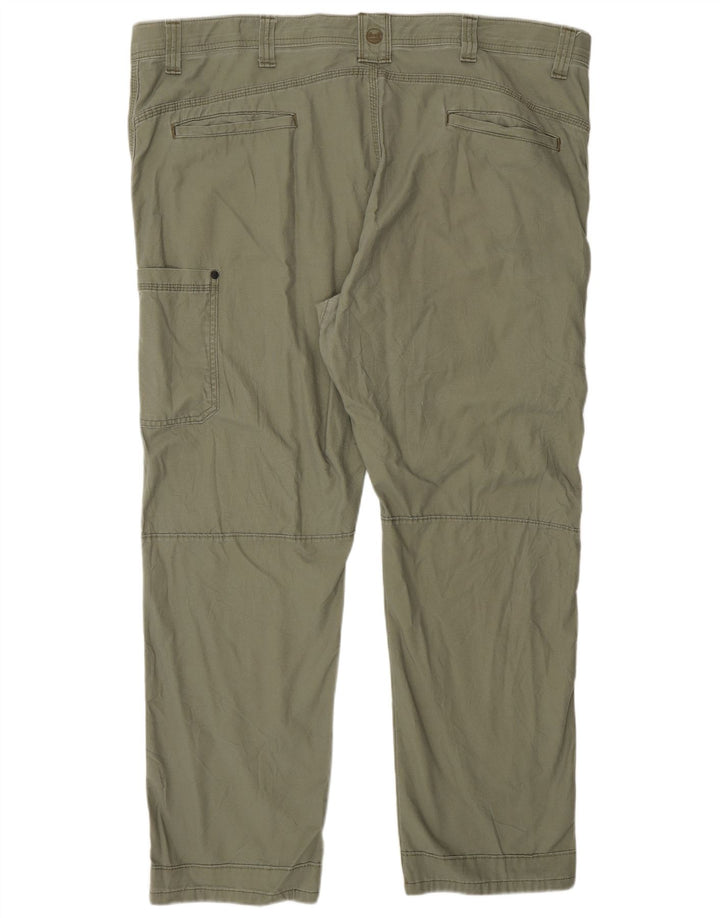 WRANGLER Gerade Cargohose für Herren, W44, L30, grüne Baumwolle
