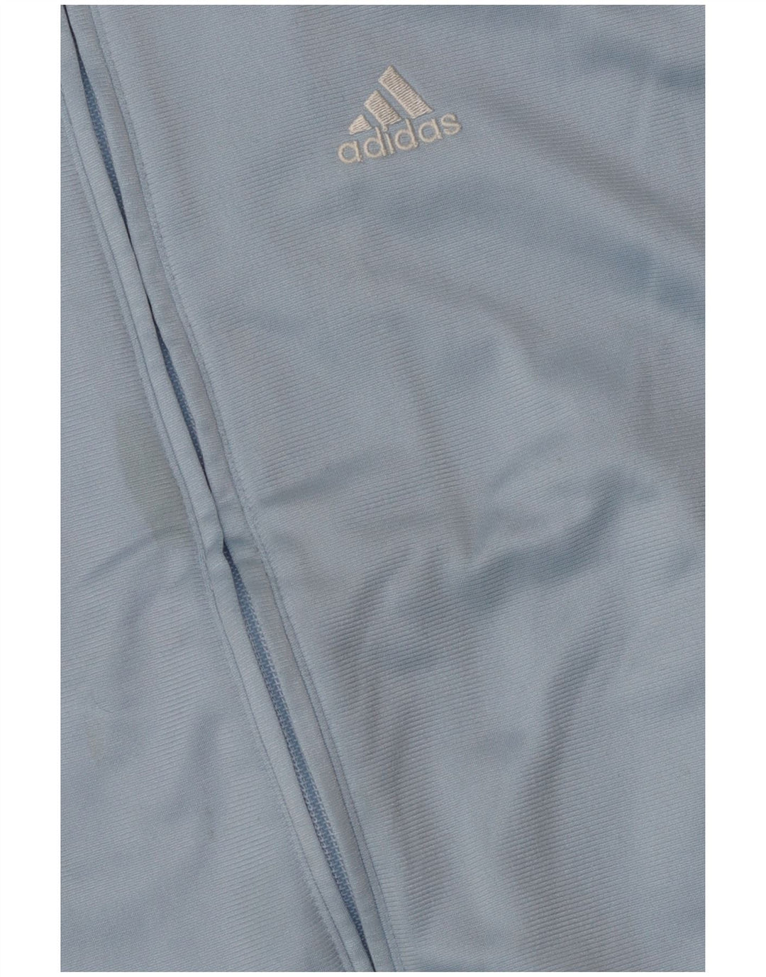 Adidas Jungen-Trainingsanzug-Top-Jacke, 13–14 Jahre, blaues Colourblock-Polyester
