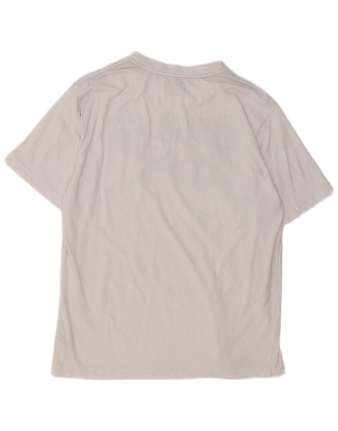 Reebok Herren Grafik-T-Shirt-Oberteil aus mittelweißer Baumwolle
