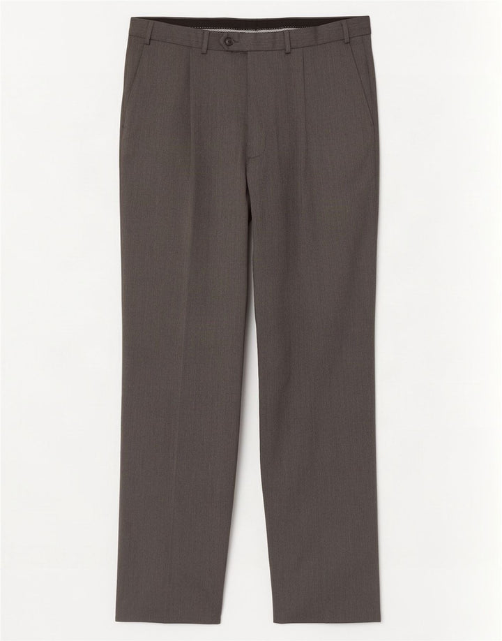 Marks & Spencer Damen-Anzughose mit Pegged-Anzug, W36, L33, graue Wolle