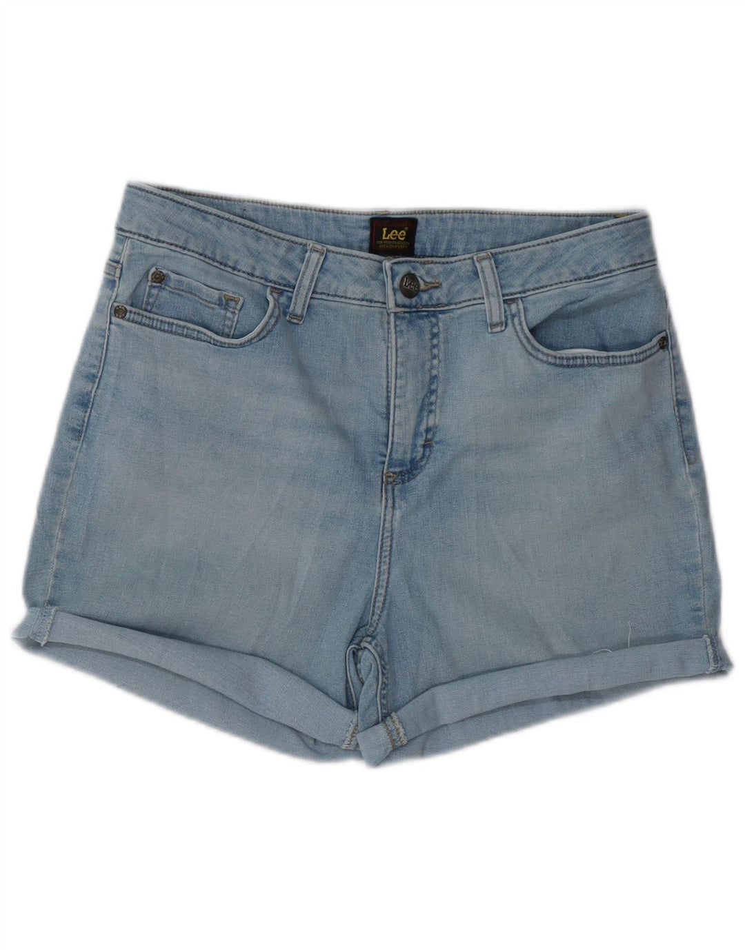 LEE Damen Jeansshorts W32 Large Blau