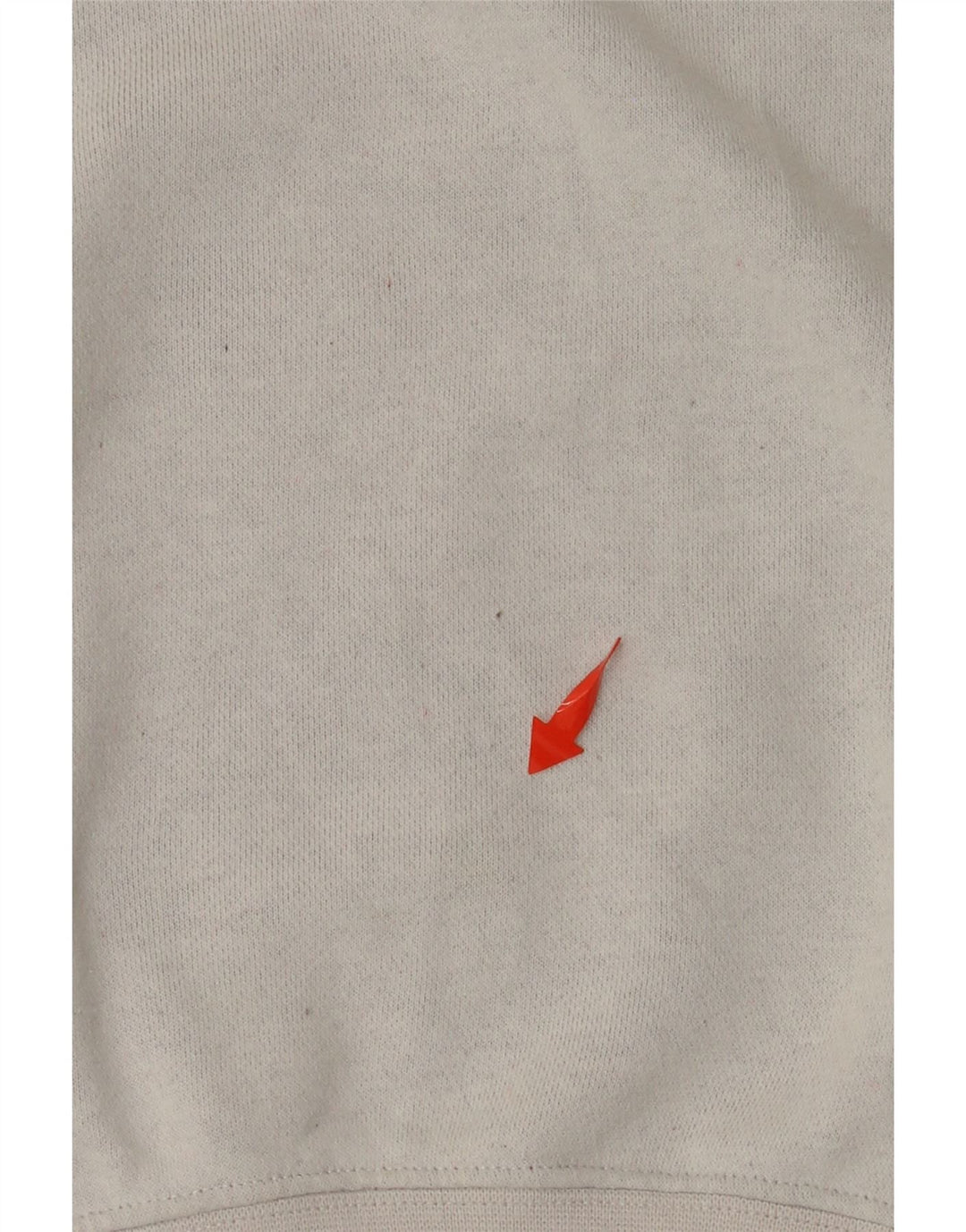 NIKE Womens Crop Oversized Sweatshirt Pullover UK 14 Mittelgraue Baumwolle