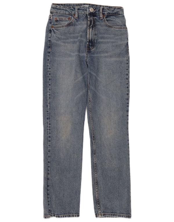 Zara Damen Slim Jeans EU 38 Small W28 L28 Blaue Baumwolle