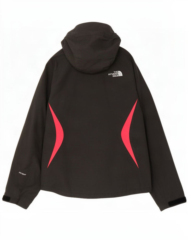 The North Face Damen Hyvent Regenjacke UK 14 Mittelgrau Farbblock