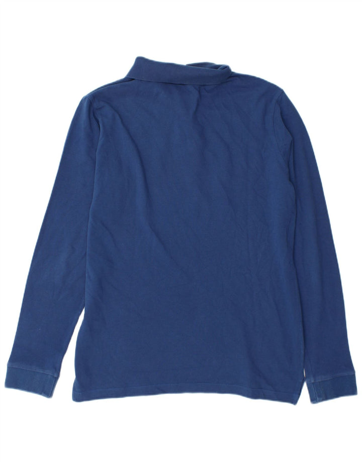 Paul & Shark Herren Yachting Langarm-Poloshirt Mittelblau
