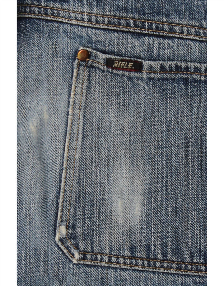 Rifle Herren Straight Jeans W34 L31 Blau