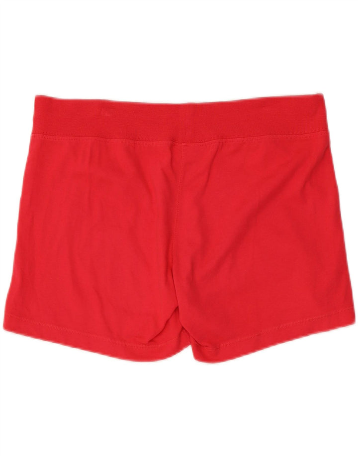 CHAMPION Damen Heritage Classics Sportshorts UK 14 Mittelrote Baumwolle