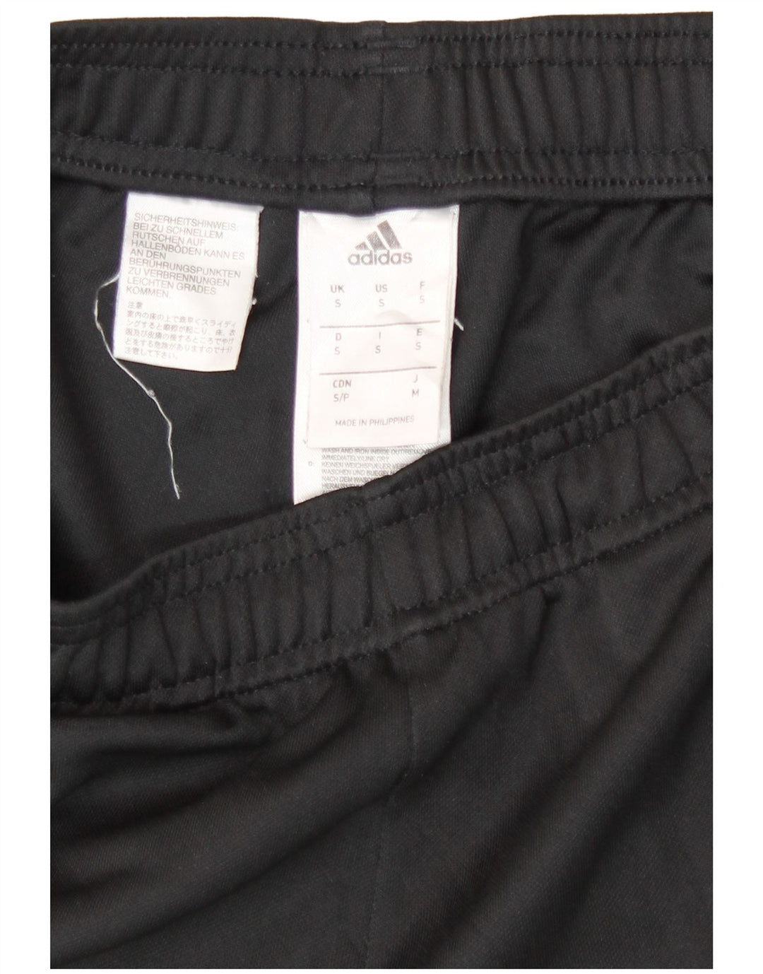 Adidas Herren-Trainingshose, Größe S, Schwarz, Polyester