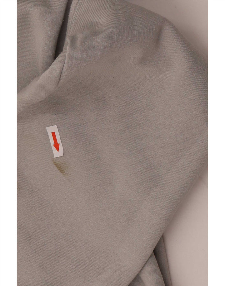 New Balance Herren-Kapuzenpullover, Größe S, Grau, Baumwolle