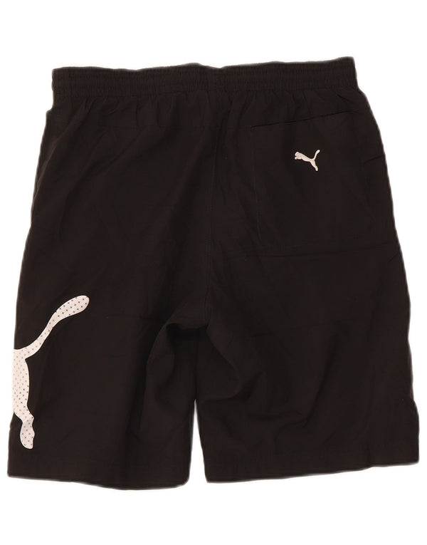 PUMA Herren Graphic Sport Shorts Small Schwarz
