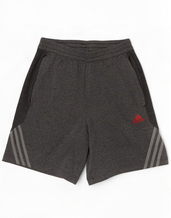 Adidas Climacool Sport-Shorts für Herren, Größe S, Grau, Farbblock-Polyester