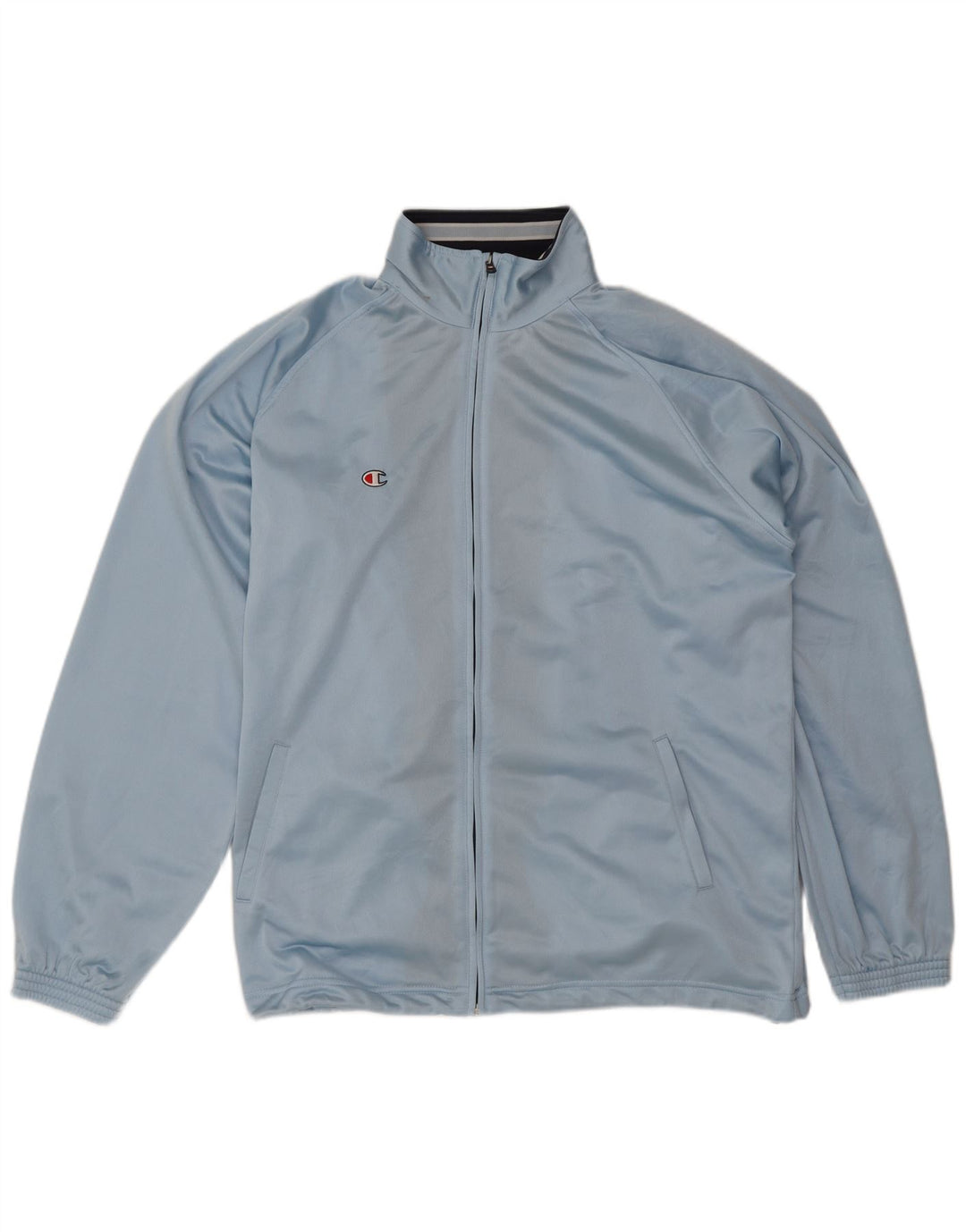 Champion Herren-Trainingsanzugoberteil, XL, Blau