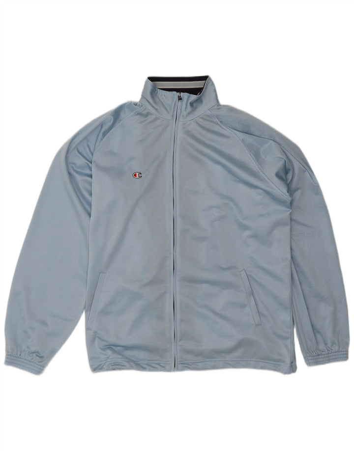 Champion Herren-Trainingsanzugoberteil, XL, Blau