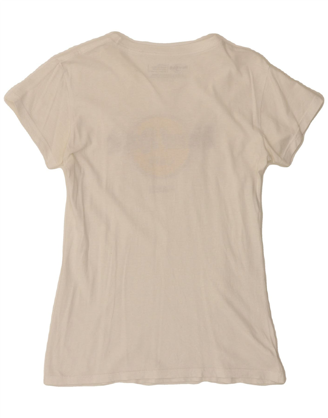 HARD ROCK CAFE Womens Paris Graphic T-Shirt Top UK 12 Medium White Vintage Hard Rock Cafe and Second-Hand Hard Rock Cafe from Messina Hembry 
