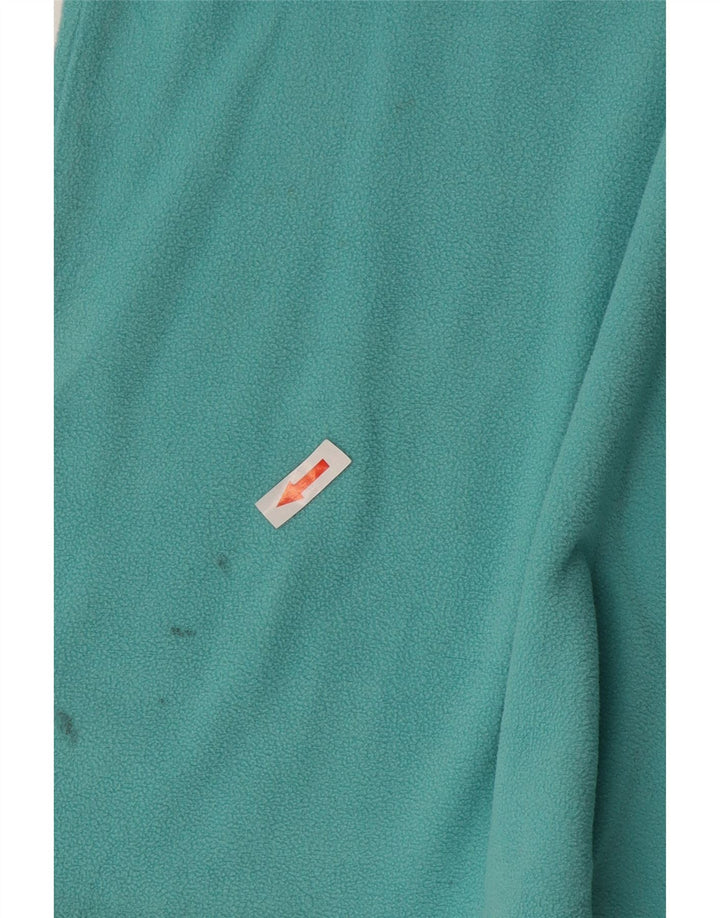 Mountain Warehouse Damen-Fleecepullover mit Reißverschluss am Kragen, UK 16, Größe L, Blau, Polyester