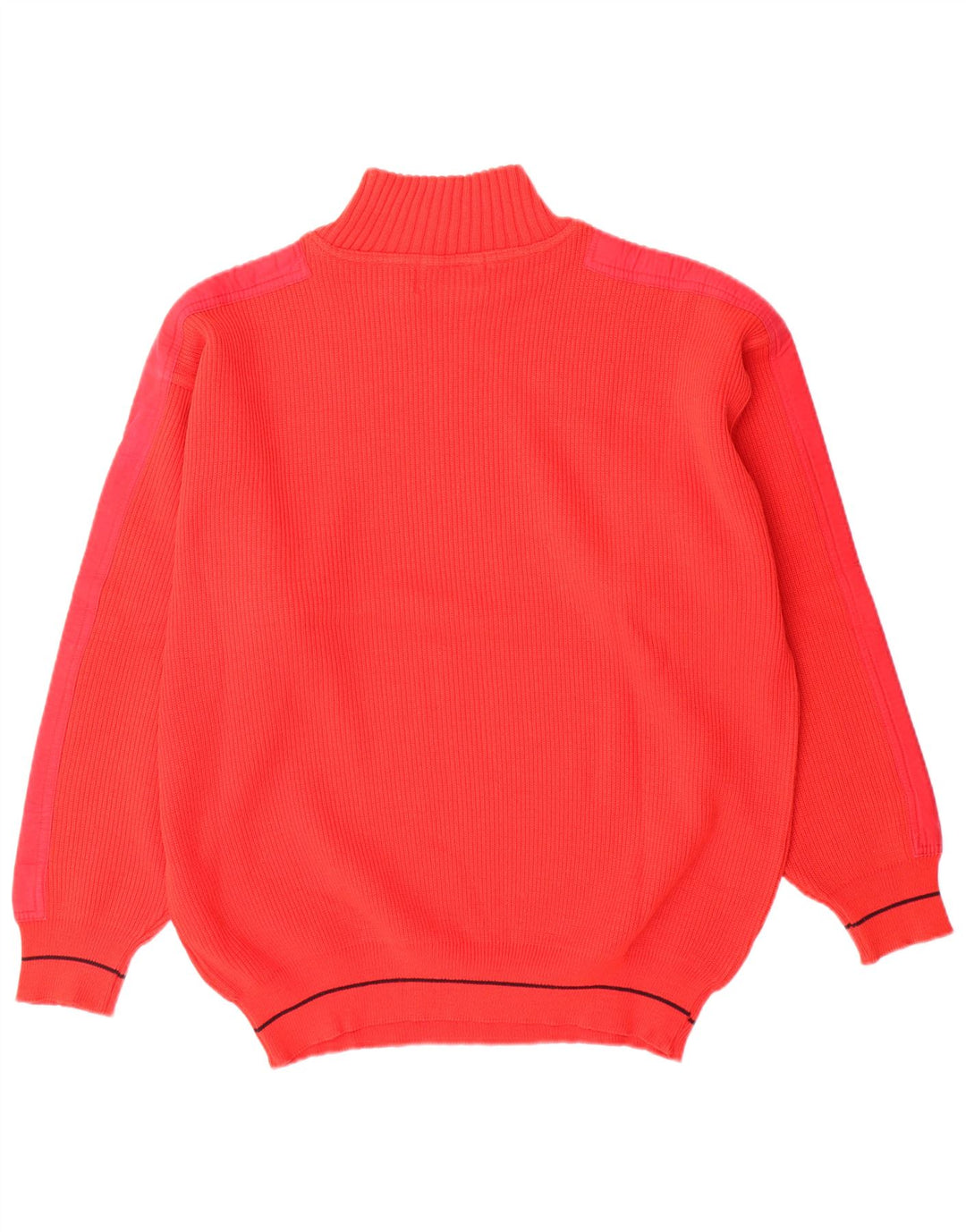 Vintage Herren Rollkragenpullover Pullover IT 50 Mittelrote Wolle