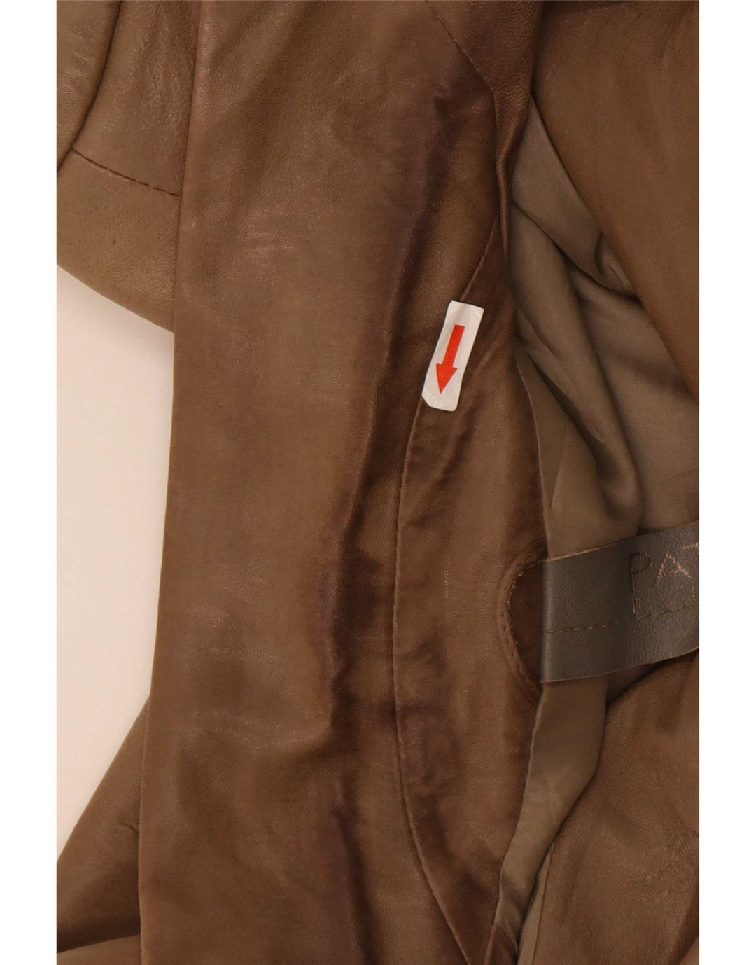 Patrizia Pepe Damen 2-Knopf-Lederblazer IT 44 Mittelbraun