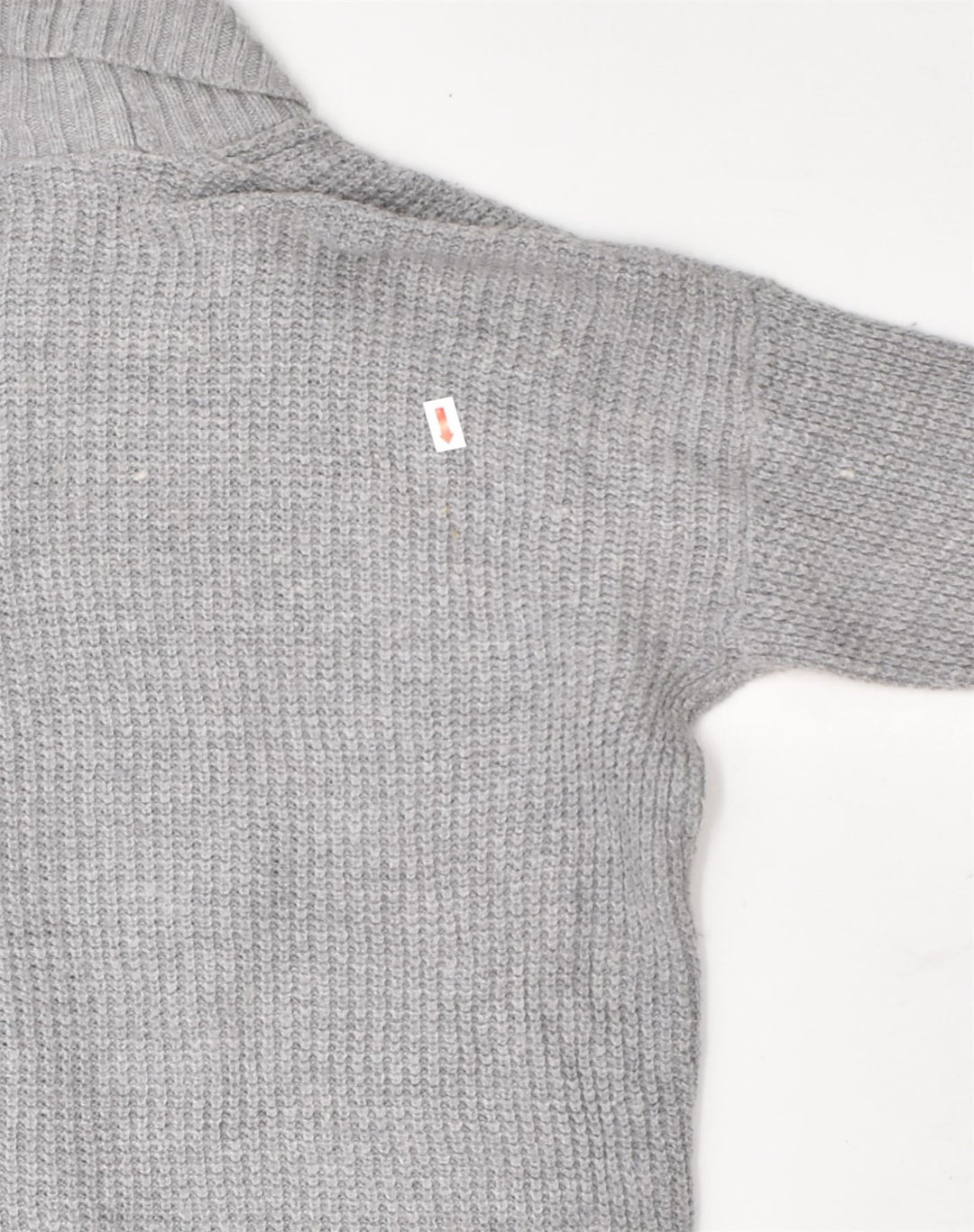 MICHAEL KORS Womens Cardigan Sweater UK 8 Small Grey Nylon | Vintage Michael Kors | Thrift | Second-Hand Michael Kors | Used Clothing | Messina Hembry 