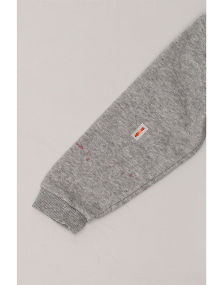PUMA Baby Girls Graphic Sweatshirt Jumper 9-12 Months Grey Cotton | Vintage Puma | Thrift | Second-Hand Puma | Used Clothing | Messina Hembry 