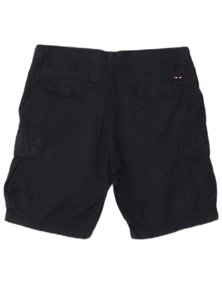 Napapijri Herren-Cargoshorts W33, mittelmarineblaue Baumwolle