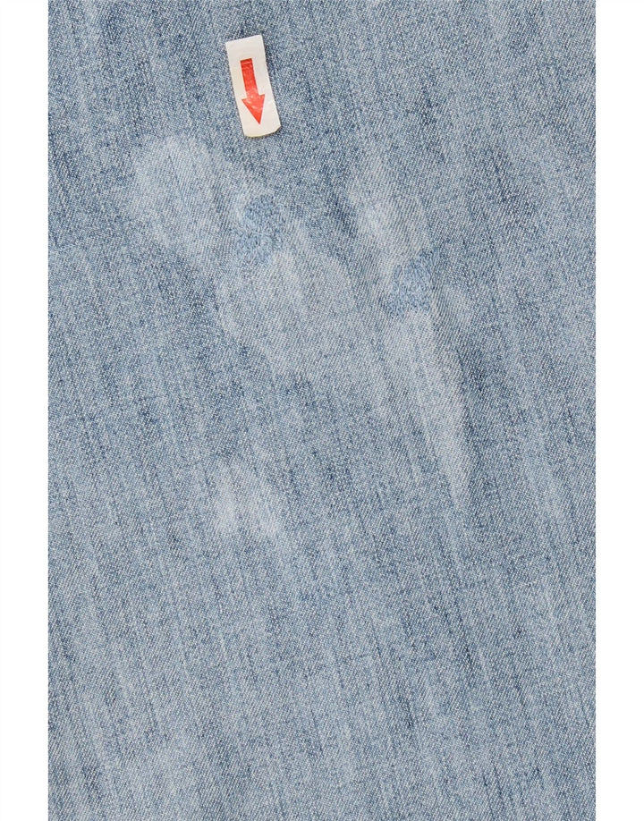 Ärmelloses Denim-Kleid für Damen von Mustang, UK 14, Mittelblau