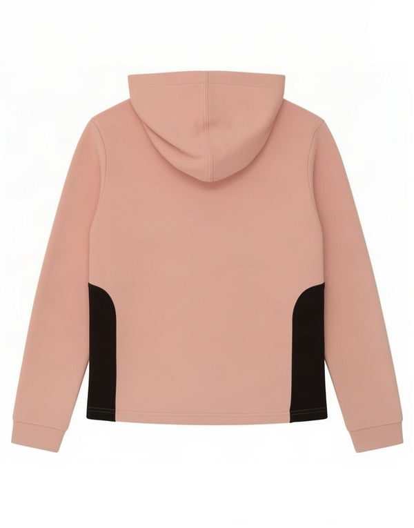 Puma Mädchen-Kapuzenpullover mit Reißverschluss, 11–12 Jahre, Pink, Colourblock-Baumwolle, Sport