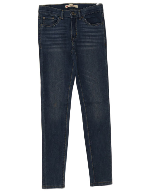 Levi's 710 Super Skinny Jeans für Mädchen, 9–10 Jahre, W22 L25, blaue Baumwolle