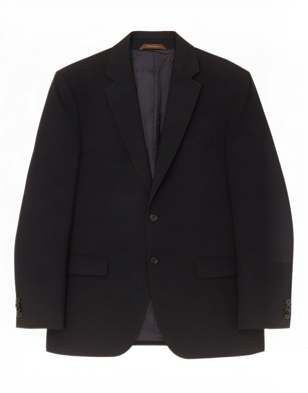 Henry Cottons Herren-Blazer mit 2 Knöpfen, IT 54, 2XL, Marineblau, Baumwolle