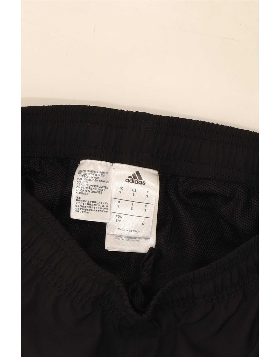 Adidas Herren-Trainingshose, Jogginghose, Größe S, Schwarz, Polyester