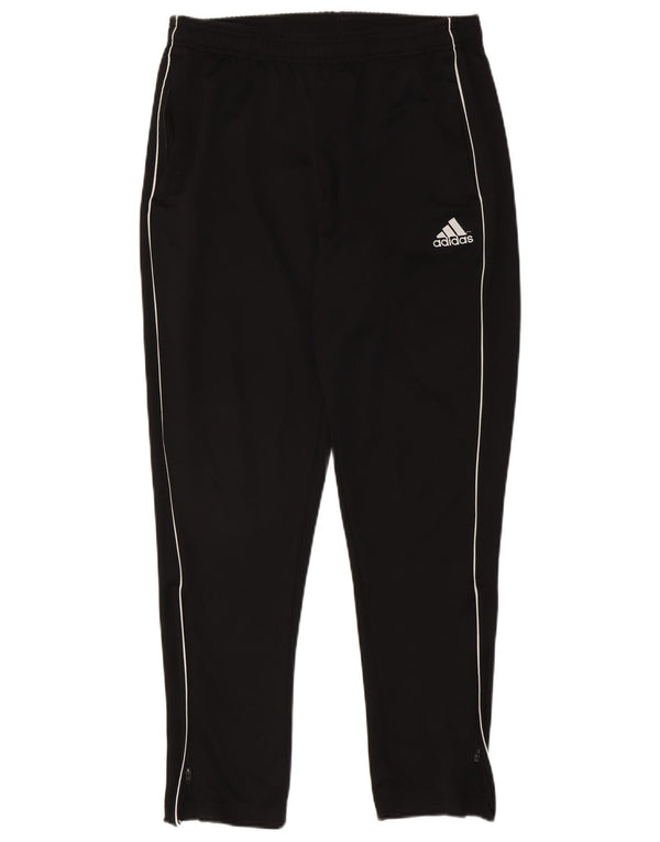 ADIDAS Mens Dri Fit Tracksuit Trousers Large  Black Polyester