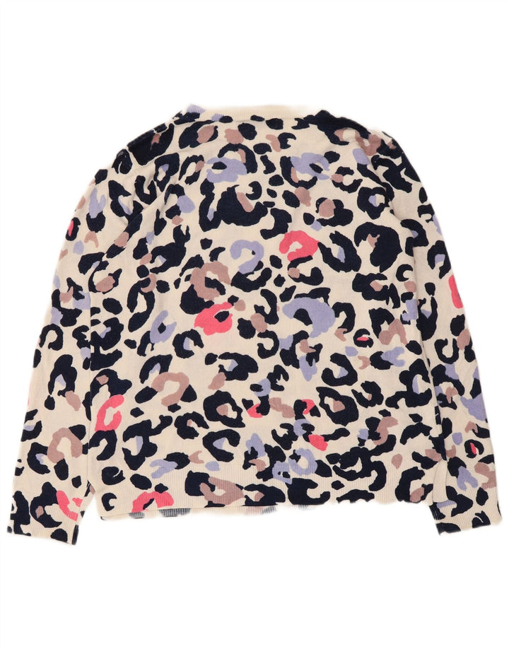 Marks & Spencer Damen-Pullover mit Rundhalsausschnitt, Gr. 14, Größe L, mehrfarbig