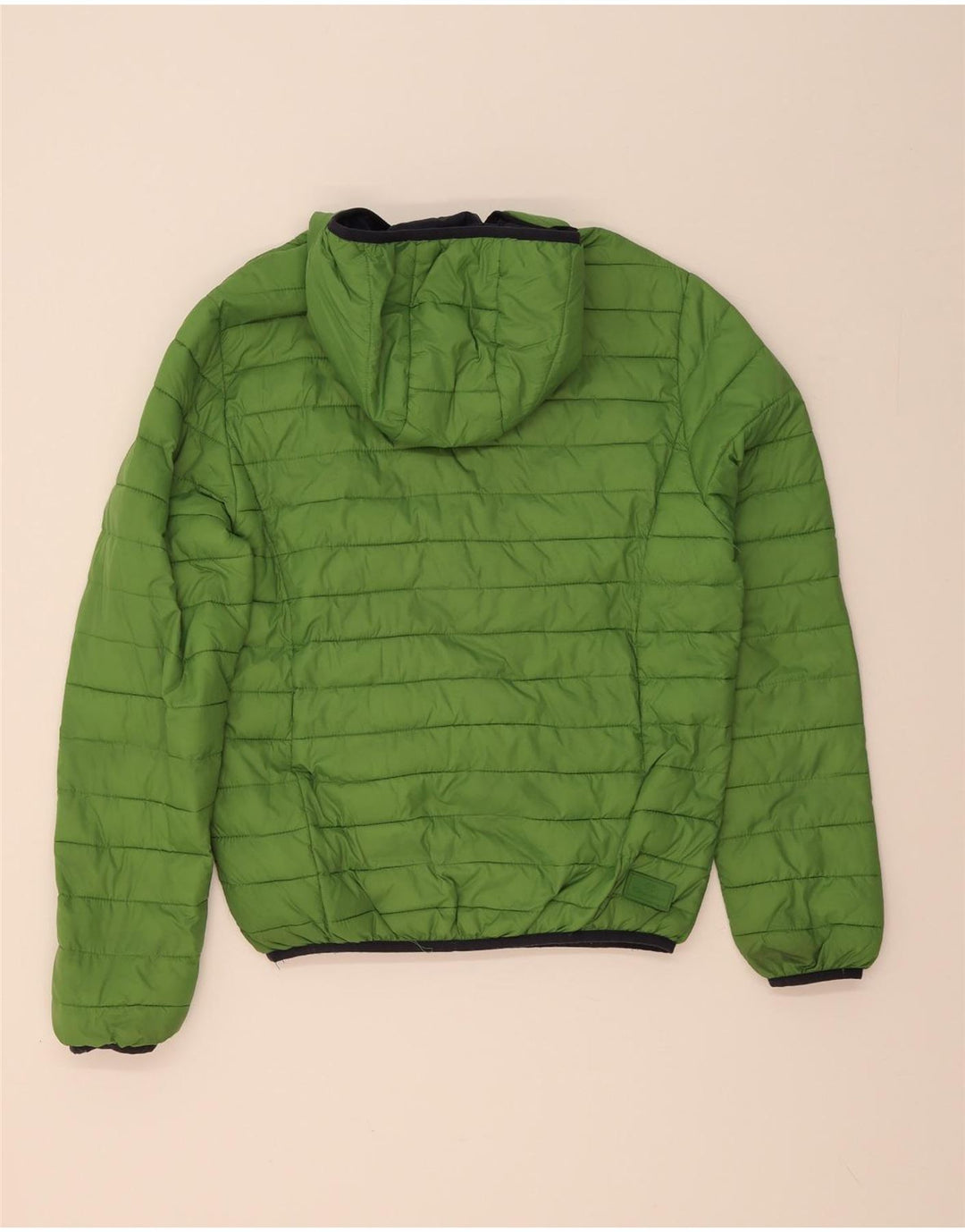 Champion wattierte Herrenjacke mit Kapuze, UK 38, mittelgrün, Polyamid