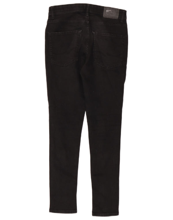 Jack & Jones Jungen Liam Distressed Skinny Jeans 13–14 Jahre W28 L28 Schwarz