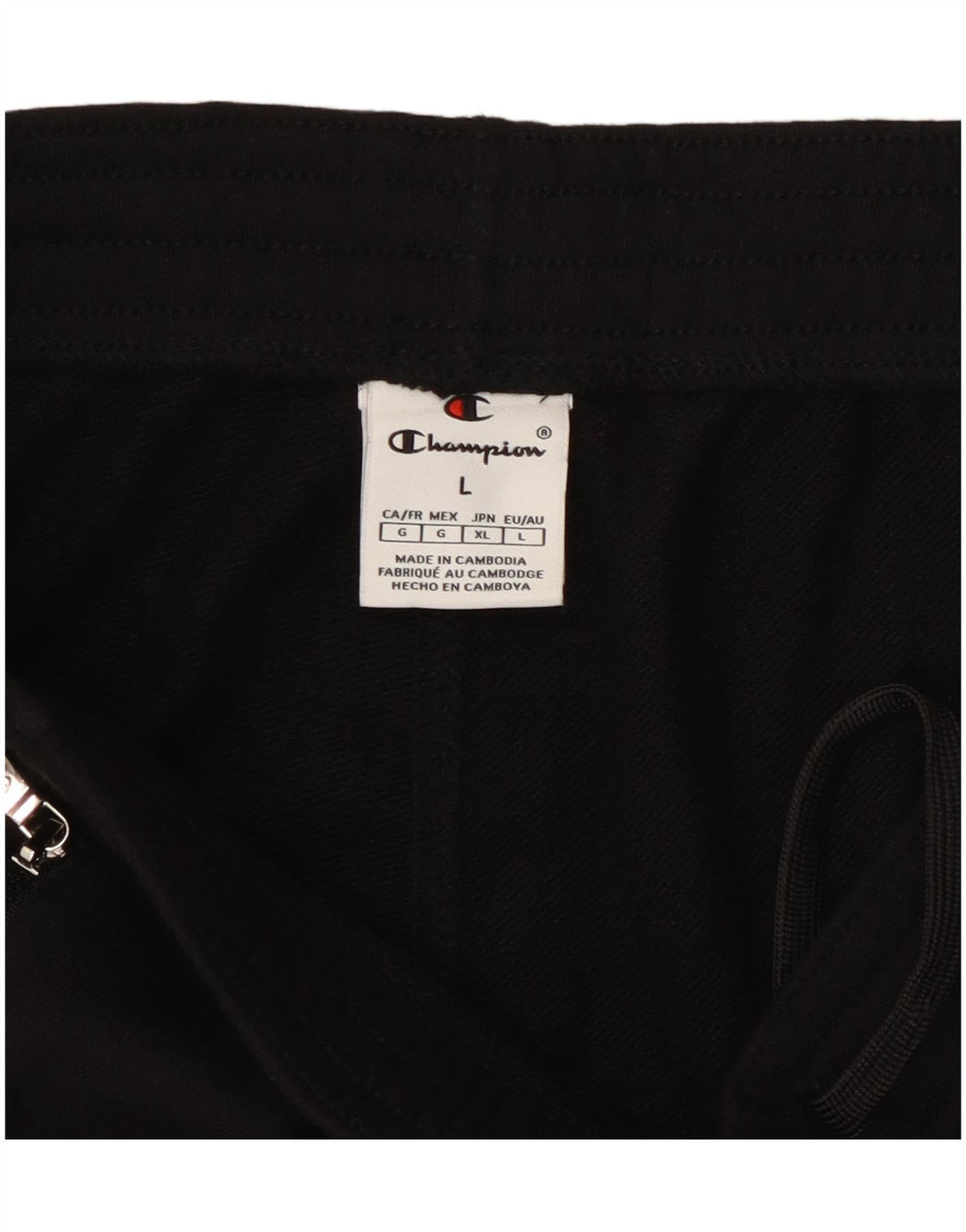 CHAMPION Damen-Trainingshose, Jogginghose, Gr. 40, Größe L, Schwarz
