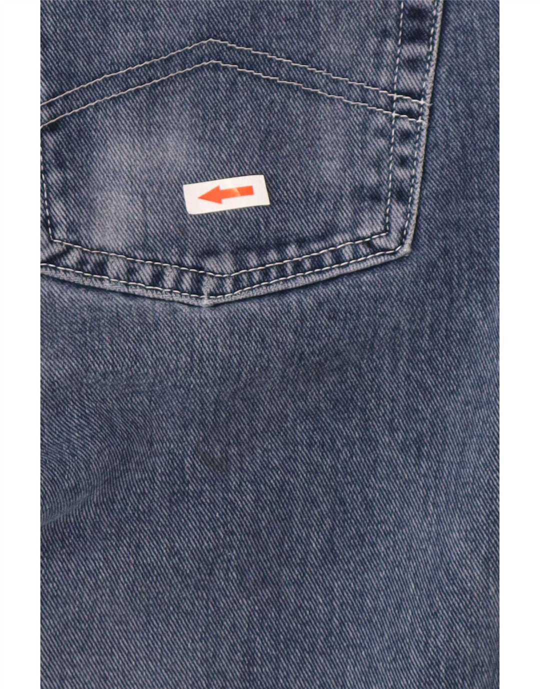 Marlboro Classics Herren Straight Jeans W32 L30 Blaue Baumwolle