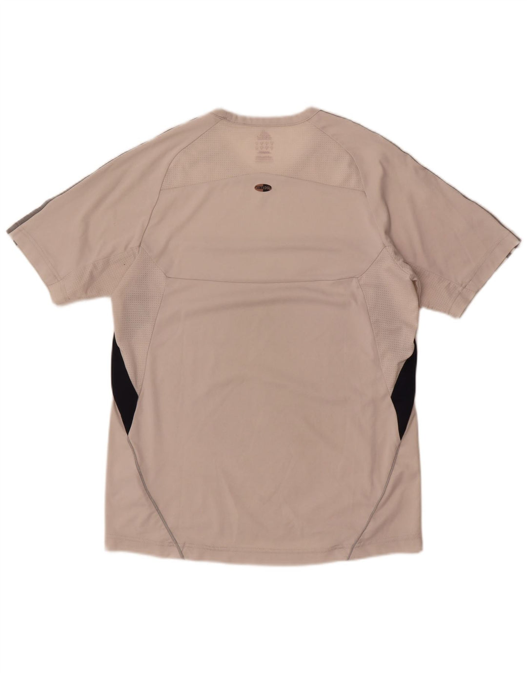 Adidas Herren Climacool T-Shirt Top Mittelweißes Colourblock-Polyester