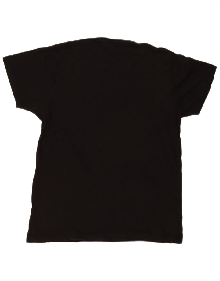 French Connection Herren T-Shirt Top XL Schwarz Baumwolle