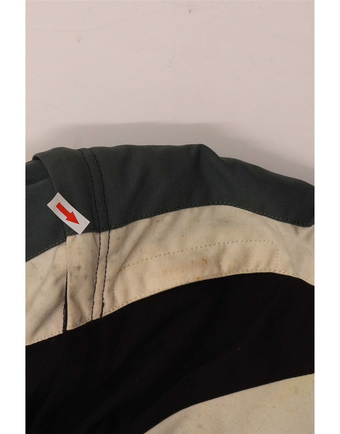 AXO Herren Graphic Racer Jacke UK 44 2XL Schwarz Colourblock Polyester
